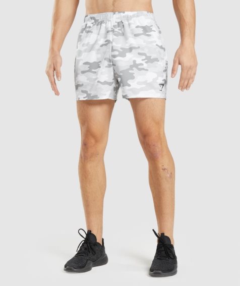 Szorty Gymshark Arrival 5" Męskie Camo | PL 814SQT